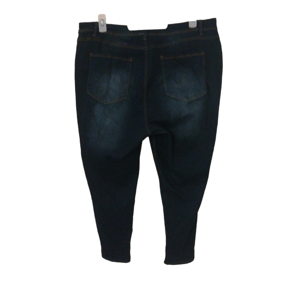 1822 Denim Adrianna Ankle Skinny Flattering Comfy Stretch Plus Sized Jeans 24W - Picture 5 of 8